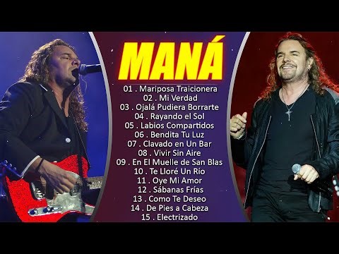 Maná Éxitos Románticos - Lo Mejor de Maná Baladas Clásicas 80s 90s 2000s