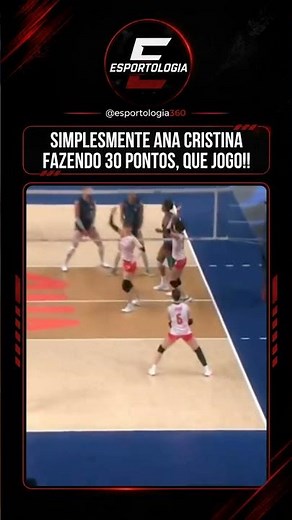 ​O jogo absurdo de Ana Cristina! 🏐 #Shorts #Volei #Viral #Esporte