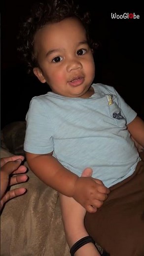 Sweet Toddler Bumping Head Moment: Checks on Parents || WooGlobe