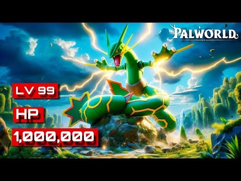 FINALLY I CAPTURED RAYQUAZA | 1,000,000 HP | PALWORLD #30
