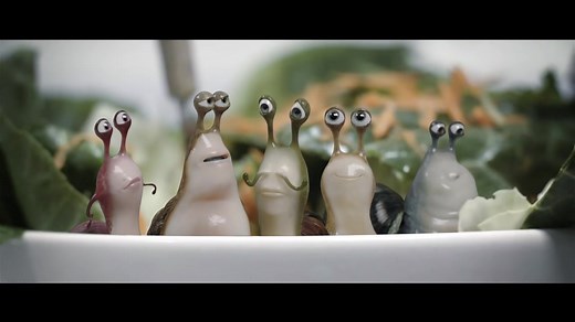 多国获奖搞笑恐怖动画短片《蜗牛版死神来了》Escargore