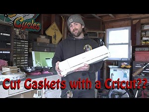 I Used My Moms Cricut to Cut Gaskets for My Harley!