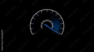 illustration of colorful speed table. infographics