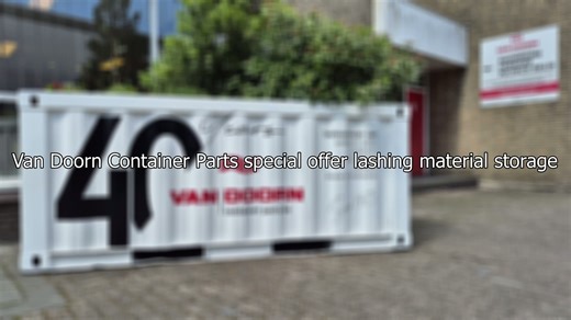Our 20FT flatracks with lashing bins are available directly from stock at our warehouse in Rotterdam. 🚢 The 20ft. Flatracks offer the possibility to place 8 bins, ideal for creating a safe and optimal storage environment for your lashing material. Lashing bins available in the following sizes: • 1075 x 1075 mm • 1390 x 1090 mm ✅ LR CSC approved 📍 Fast delivery from Rotterdam 📦 Big volumes of lashing materials available A practical, efficient and safe way of cargo handling. Van Doorn Container