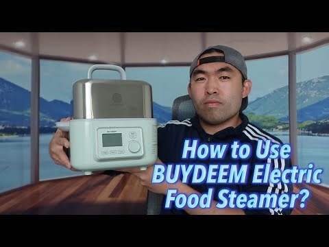 How to Use BUYDEEM Electric Food Steamer?