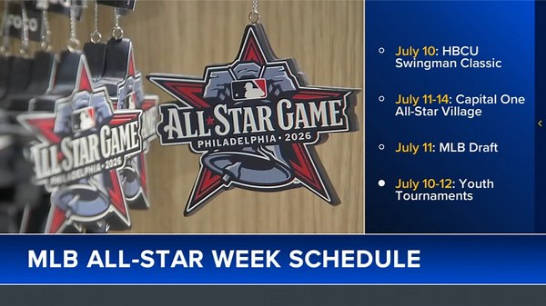 MLB, Phillies release 2026 All-Star week schedule of events in Philadelphia