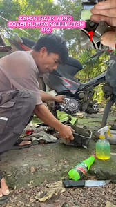 1.6M views · 21K reactions | HUWAG KALILIMUTAN ITO KAPAG IBALIK YUNG SIDE COVER NG CLUTCH NG XRM 110 (BOY BERTOD) #mechanic #everyonehighlights #motorcycle | Boy bertod | Facebook