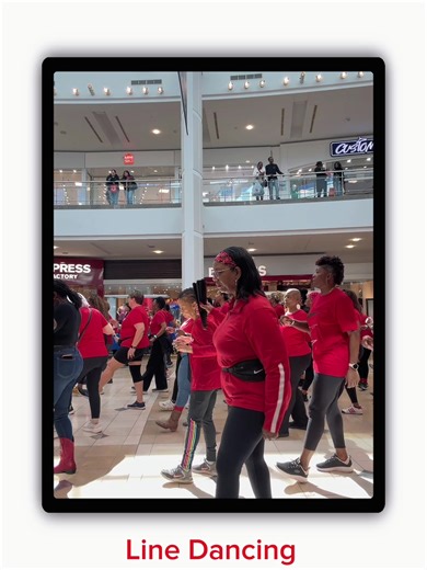 We’re line dancing. It’s the perfect way to stay active without it feeling like a 'workout,' and there’s something about the group energy that just makes it a blast. 💃🏾 #linedance #dance #CapCut