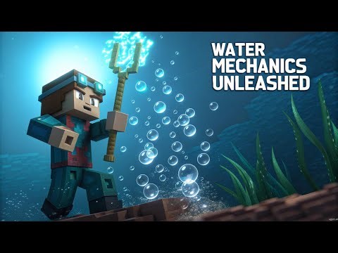 Mastering Minecraft Water Mechanics Bubble Columns, Tridents, and Conduits