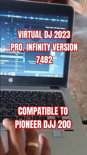 VIRTUAL DJ 2023 PRO. INFINITY VERSION 7482 COMPATIBLE TO PIONEER DDJ 200