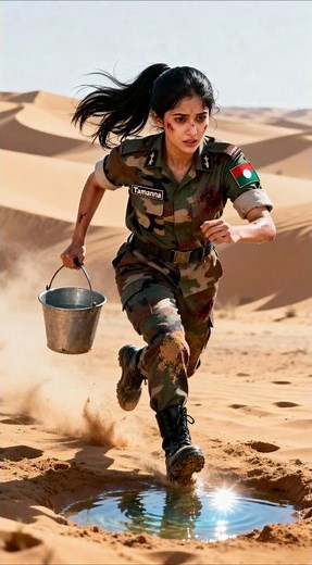 They Threw Her in the Desert… What She Did Next Is Unbelievable | #ai #army