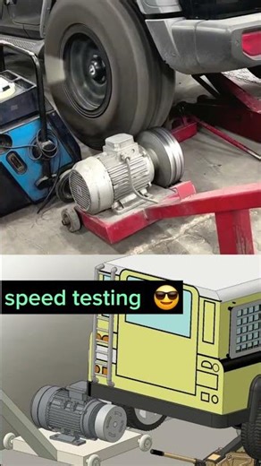 Vehicle Speed Testing Setup Explained 🚗⚙️ | How Speed Is Tested Without Driving #viral #automobile