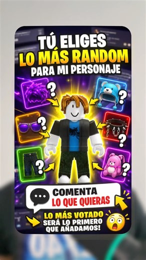 CREANDO EL AVATAR MÁS RANDOM DE ROBLOX / PRENDA 1😱 #roblox #robloxshorts #robux #shortvideo