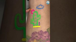 Watch Neon Cactus by Carolina The Doodler on Amazon Live