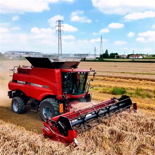 6.5K views · 181 reactions | Aerial drone view of today’s harvest work with multiple combine harvesters! ☀️ #reels #bigmachines #farming #farminguk | Big Machines | Facebook