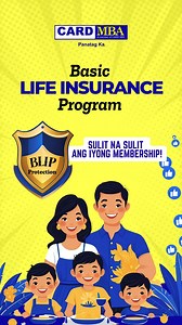 19K views · 608 reactions | May Basic Life Insurance Program ka na ba? Kung wala pa ay panoorin kung bakit sulit ang membership mo sa BLIP! #CARDMBA #Ka-SeguroReels #BLIP #PanatagKa | CARD MBA | Facebook