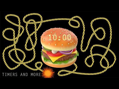 10 Minute Burger 🍔 Bomb 💣 Colorful Explosion