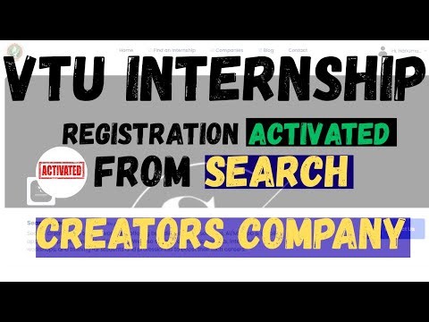 VTU Internship 2025 | Apply Now from Search Creators | 7th Sem Batch 01 Starts 28 July 2025