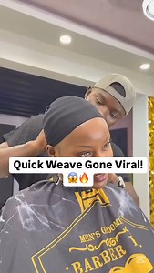 She didn’t say a word… the install did all the talking. This quick weave gave what it was supposed to give. If you felt the slay, type ‘PERIOD’ and share this with someone who would love this transformation ! _____________________ Would you rock the look? _________________ #pixiecut #quickweave | Thechoppedmobb