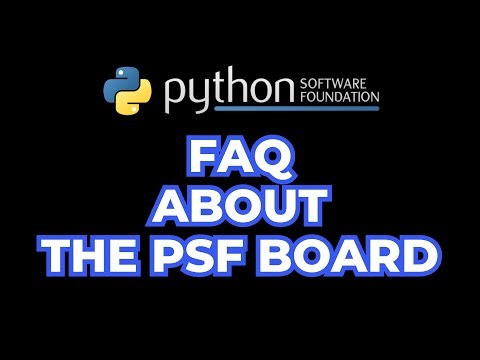 FAQs About the PSF Board