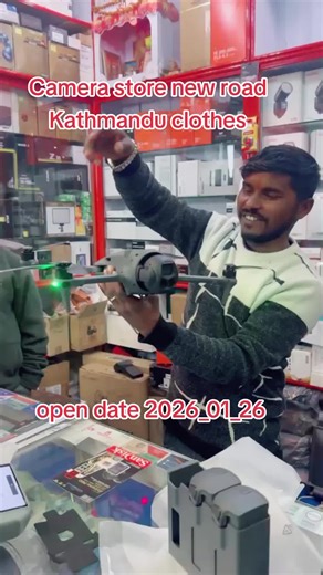 Camera Store Opening in Kathmandu