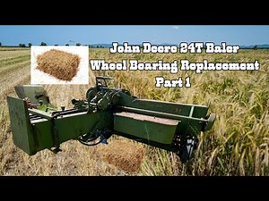 John Deere 24T Square Hay Baler - Part 1