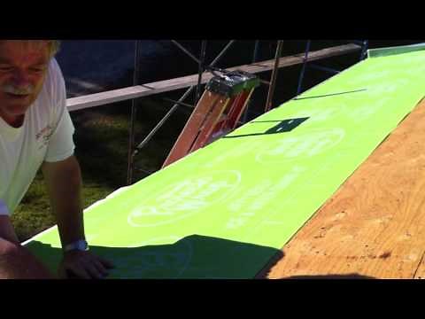 How to install ice & water shield on your roof.