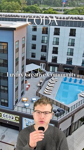 CODA is where Nashville's creatives, professionals, and couples are choosing to live, drawn to the rooftop saltwater pool with skyline views, music room with a stage, pro podcasting studio, 24/7 fitness, & climate-controlled parking. Step into a luxury creative community. 1-beds & 2-beds now leasing with 12 weeks free. | CODA Upscale Apartments | Facebook
