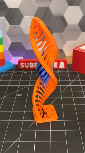 3D Printed Helix Fidget Toy! #3dprinting #satisfying #fidgettoys