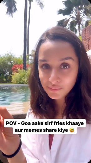Looks like @shraddhakapoor might have some tips for your next Goa trip!! 😍❤️ . . #zoom #zoomtv #shraddhakapoor #goa #goatrip #plans | Zoom TV
