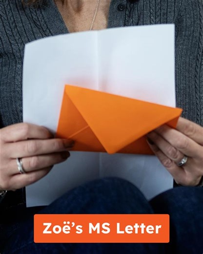 This is Zoë's story. 🎥 “By the time you’re 40, it will feel as though you’re in a body that isn’t yours.” Zoë lives with primary progressive MS (PPMS). Thanks to MS research, Zoë will begin to take Ocrevus. And she hasn't developed any new lesions since starting the infusions. Zoë’s #MSLetter reminds us that life with MS can be unpredictable. But there is hope. We must continue to fund research to find treatments to slow or stop MS progression, for everyone. 🔬 Every MS Letter tells a story. He
