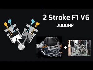 Engine Simulator | 2 Stroke F1 V6