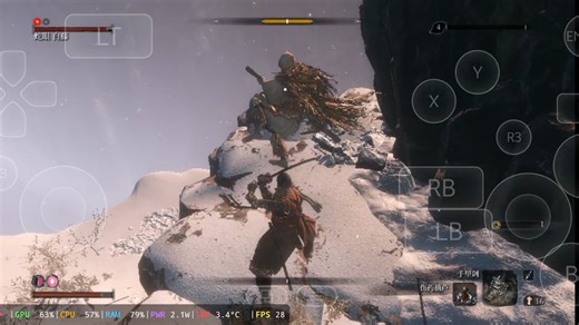 手机只狼终过蛇眼白藤（只狼真是太好玩了 (ToT) ）