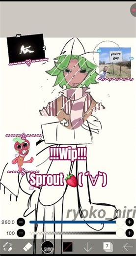 sprout :D #remix #gacha #gachaclub #sprout #dandysworld