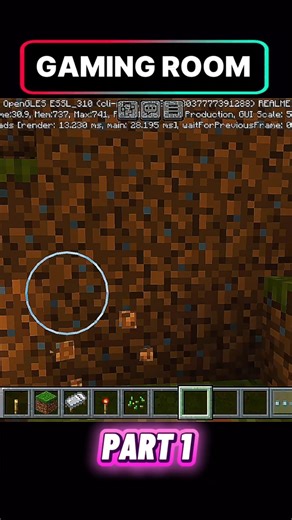 GAMING ROOM IN MINECRAFT 🤔 || #minecraft #minecraftshorts #viral #viralvideo #viralgaming