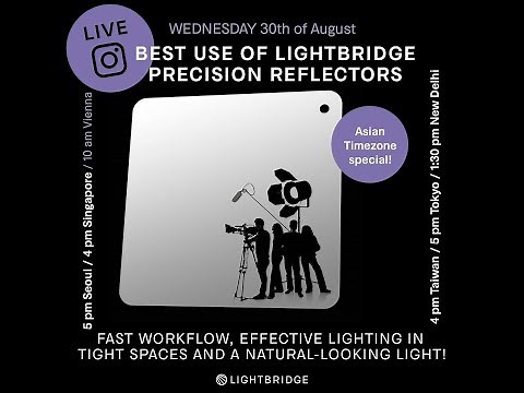 Best Use of Lightbridge Precision Reflectors | Lightbridge