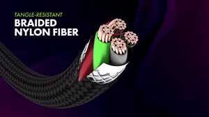 USB C Cable Fast Charge 6ft 2-Pack Black Nylon Braided Type C to A Charger Cord Newer Android Compatible: Samsung Galaxy S20 S10, Note 8 9 10, Pixel, LG's G5 G6 V20 V30, PS5 Controller