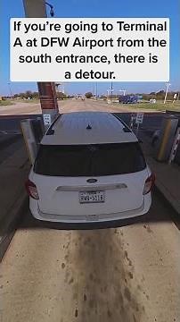 New detour at DFW Airport