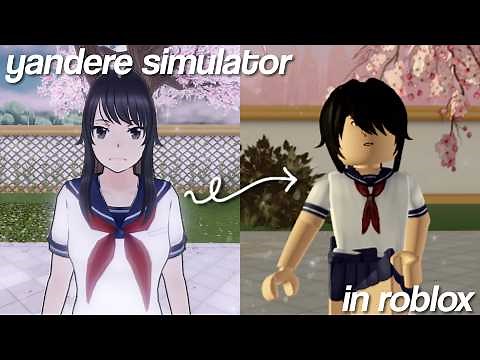 YANDERE SIMULATOR in ROBLOX ✧.* | roblox