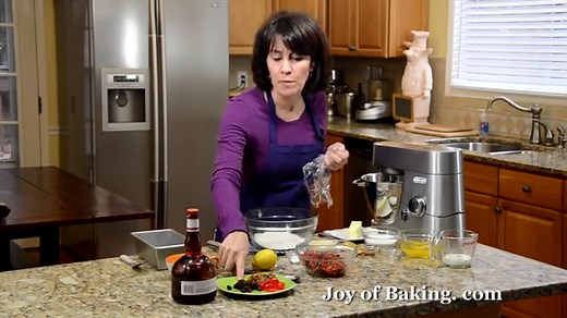 Light Fruit Cake Recipe Demonstration - Joyofbaking.com