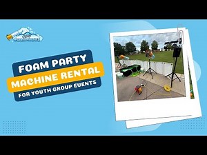 Foam Party Machine Rental Made Easy For Your Next Event | Hilltop Foam Parties