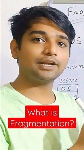 Fragmentation in OS? #OS #operatingsystem #gate #gatecomputerscience #gtu