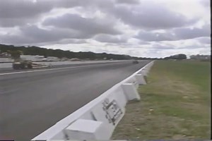 A destructive pass for Cory Mac at Brainerd 1993. | Drag Racing Media Of The Past