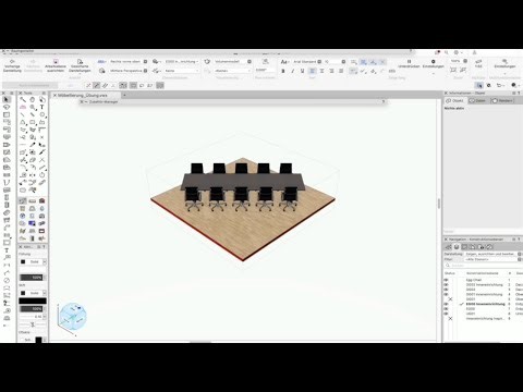 Vectorworks Tutorial: Arranging Furniture | Skills and Drills Interior Design