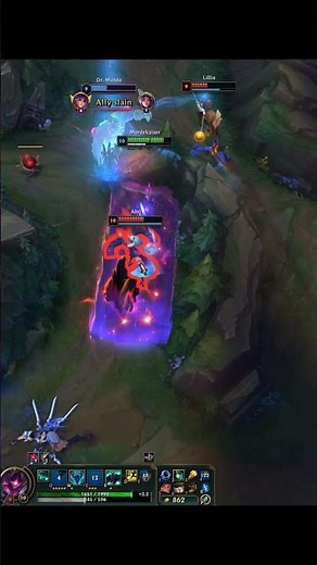 Mordekaiser ambush — Ahri never saw it coming #leagueoflegends