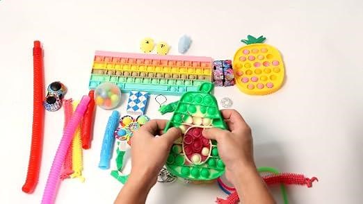 Fidget Packs Big Pop Sensory Keyboard Fidget Toys