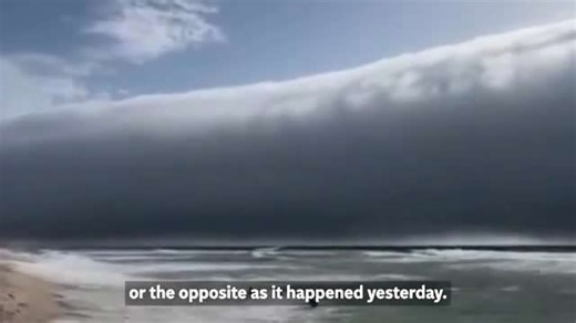 Rare weather phenomenon grips Portugal beach during heatwave