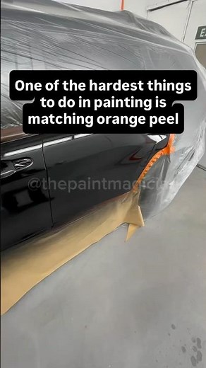 How to match factory orange peel