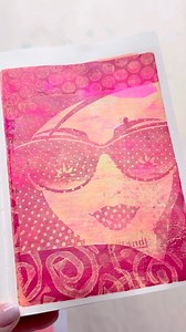 157K views · 3.5K reactions | Gel printing sketchbook idea #gelpress #diyprinting #monoprint #gelprinting #creativeideas | Nadya Borisevich art | Facebook