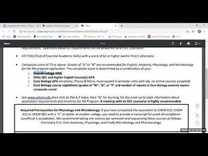 Preparation and Requirements to Apply to the Solano Community College Registered Nursing Program